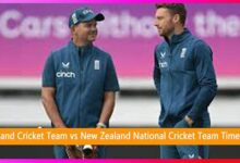 England Cricket Team vs New Zealand National Cricket Team Timeline